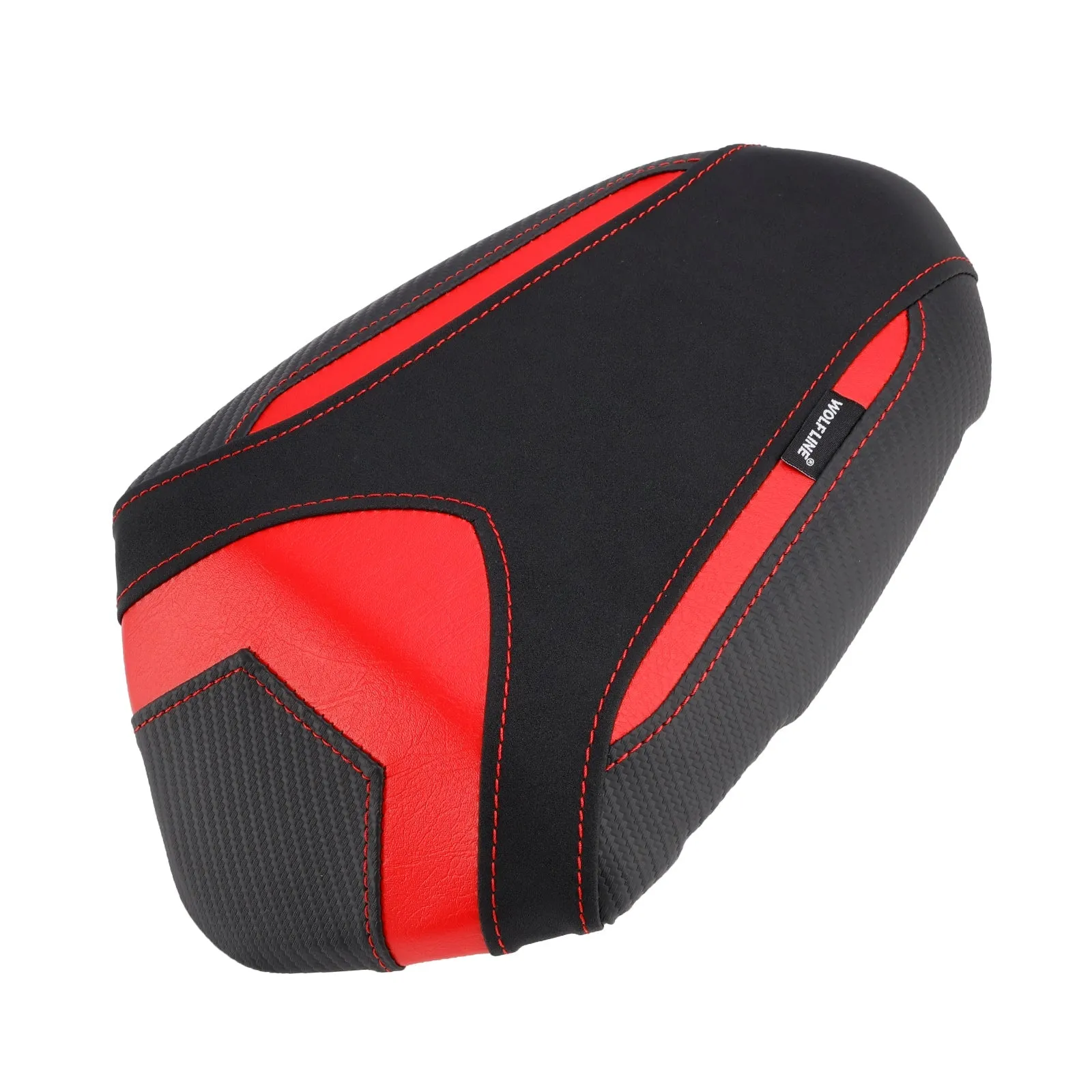 Coussin de siège passager arrière en polyuréthane noir mat pour Triumph Street Triple 765 765S 765R 2019-2024