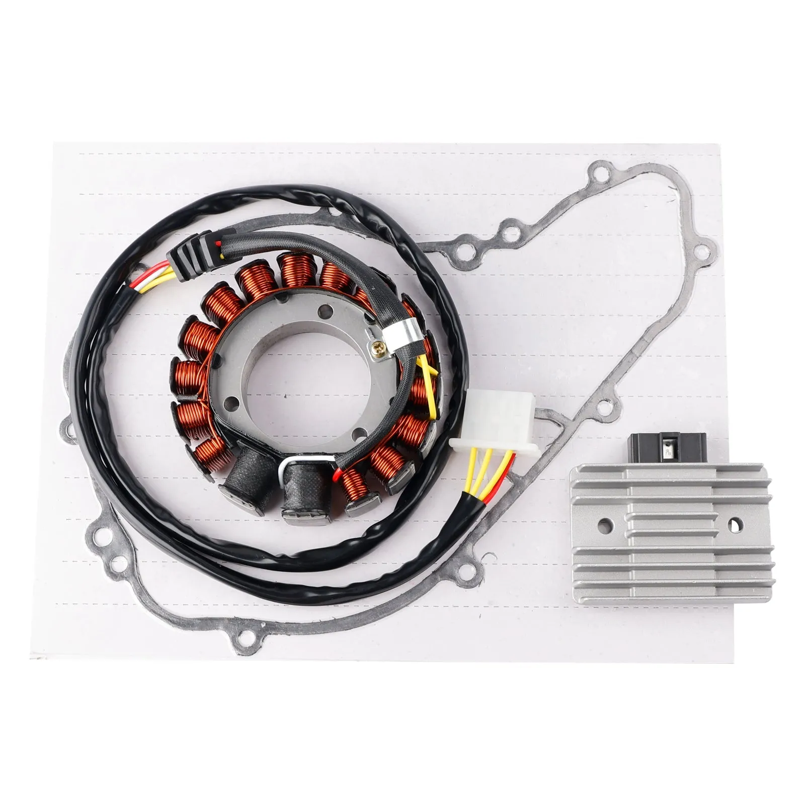 1989-1991 Kawasaki KL650 Tengal Stator Régulateur Redresseur Joint 21003-1170 21066-1038