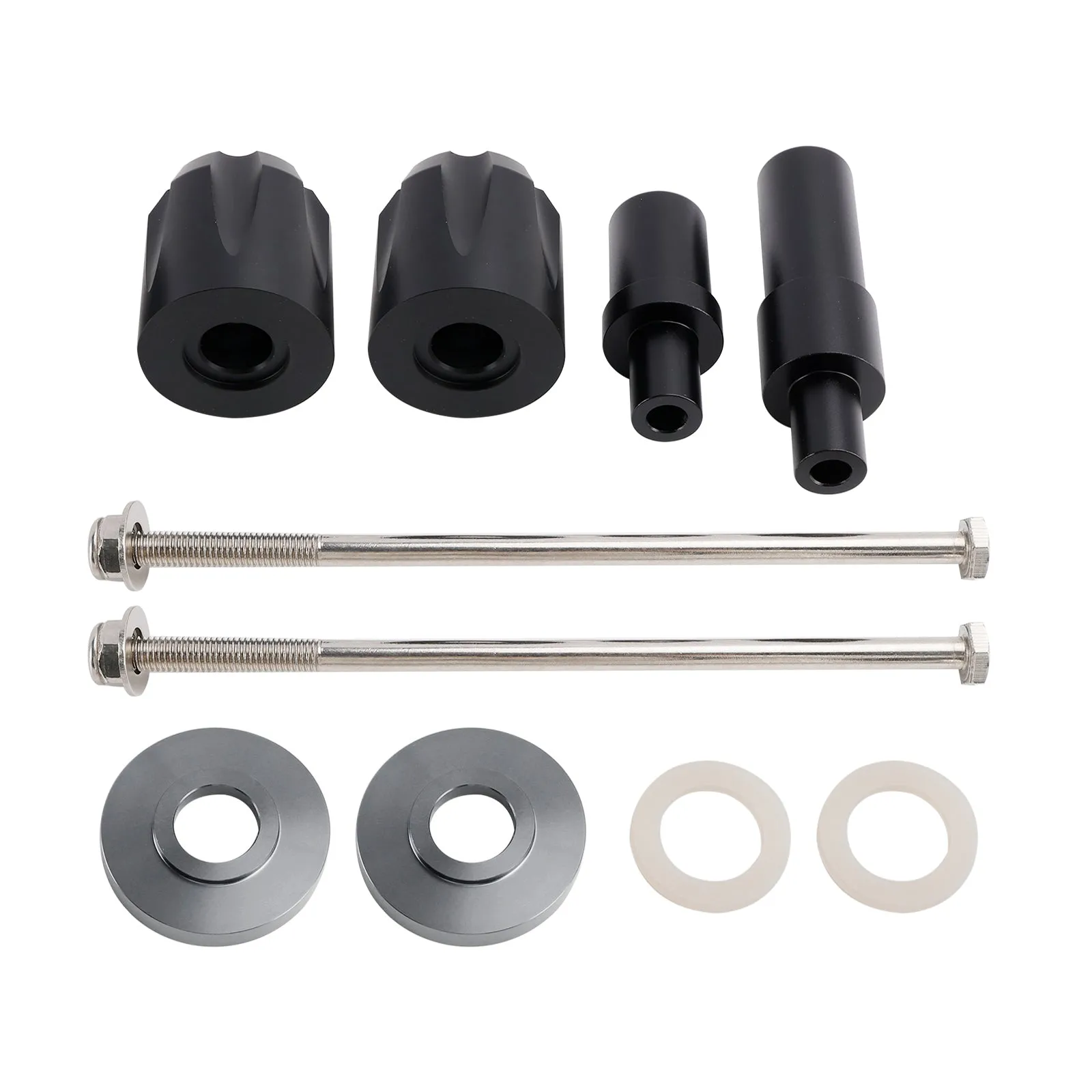 Protections de cadre anti-collision CNC pour Kawasaki Ninja 650 2017-2023, or et noir