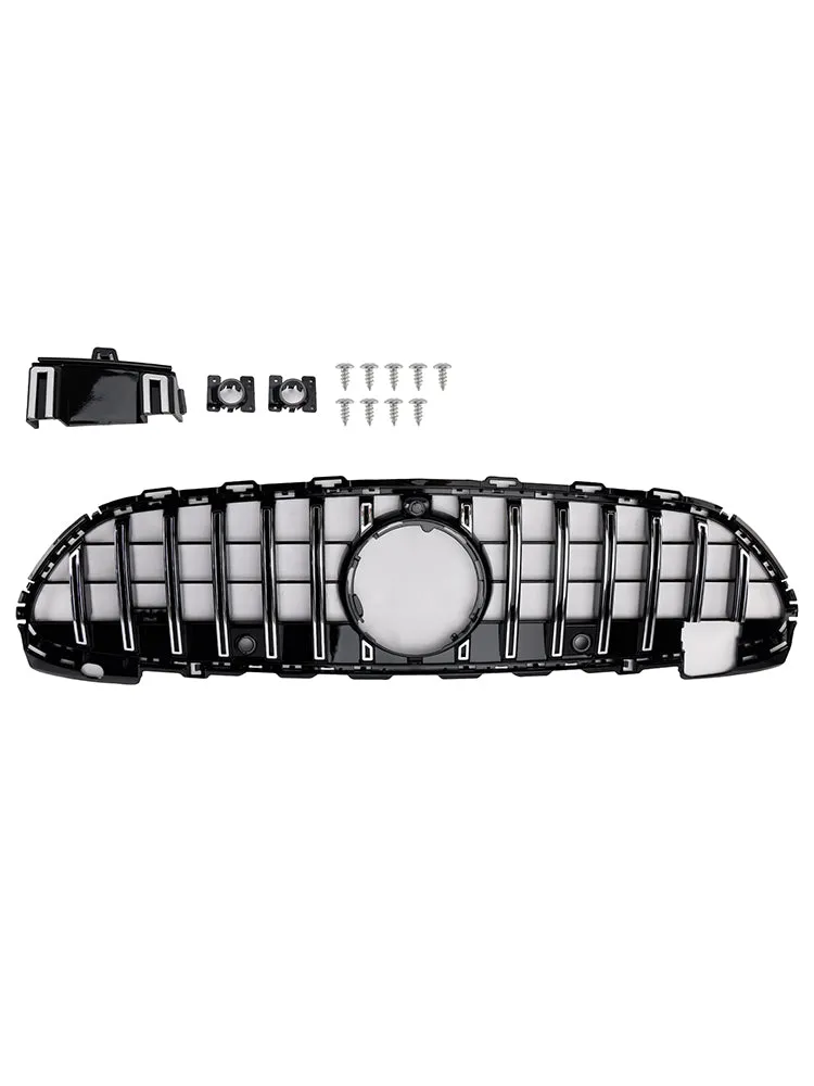Grille de pare-chocs avant style GT-R pour Mercedes Benz W206 2022-2023 avec caméra