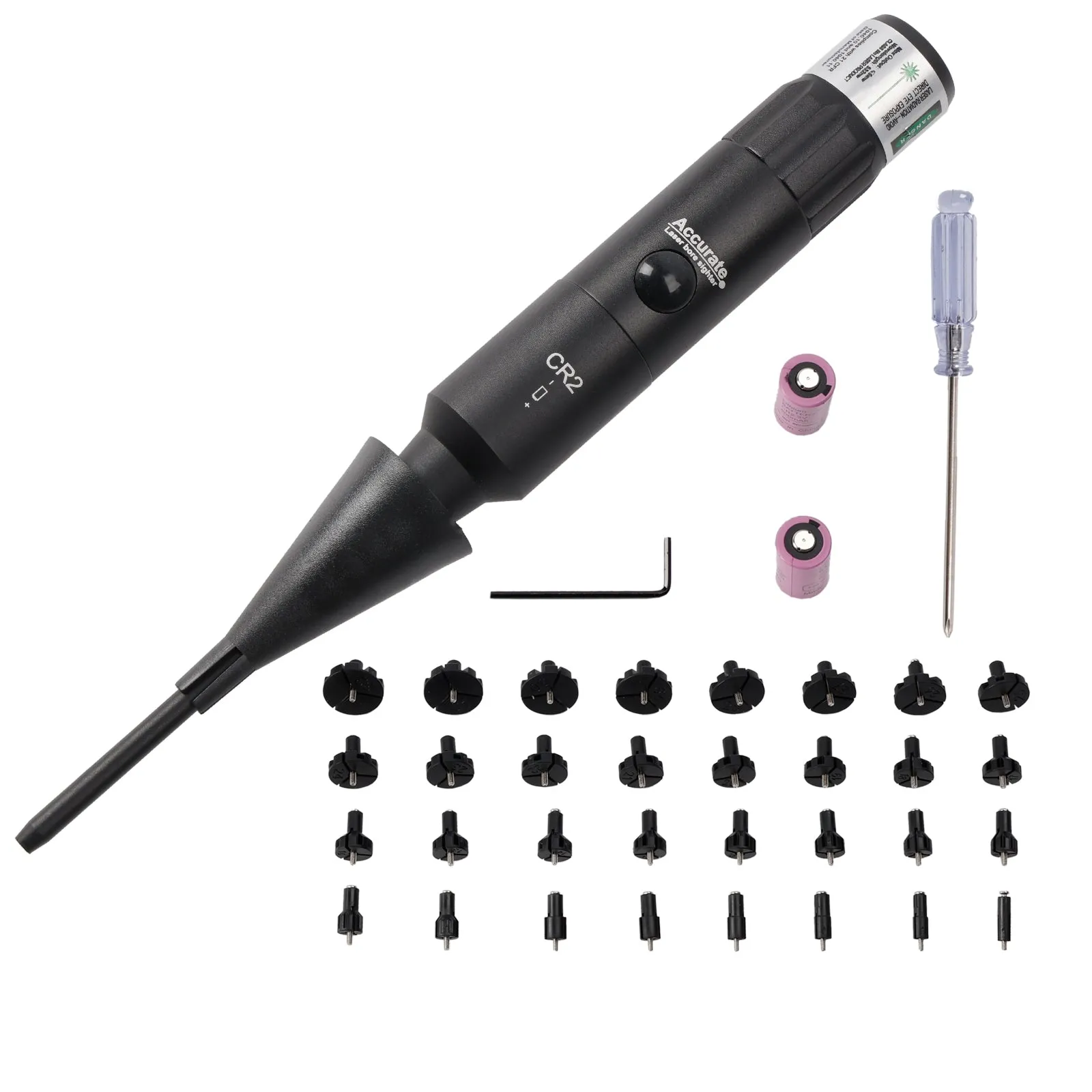 Kit de visée laser professionnel, viseur vert amélioré à plusieurs calibres