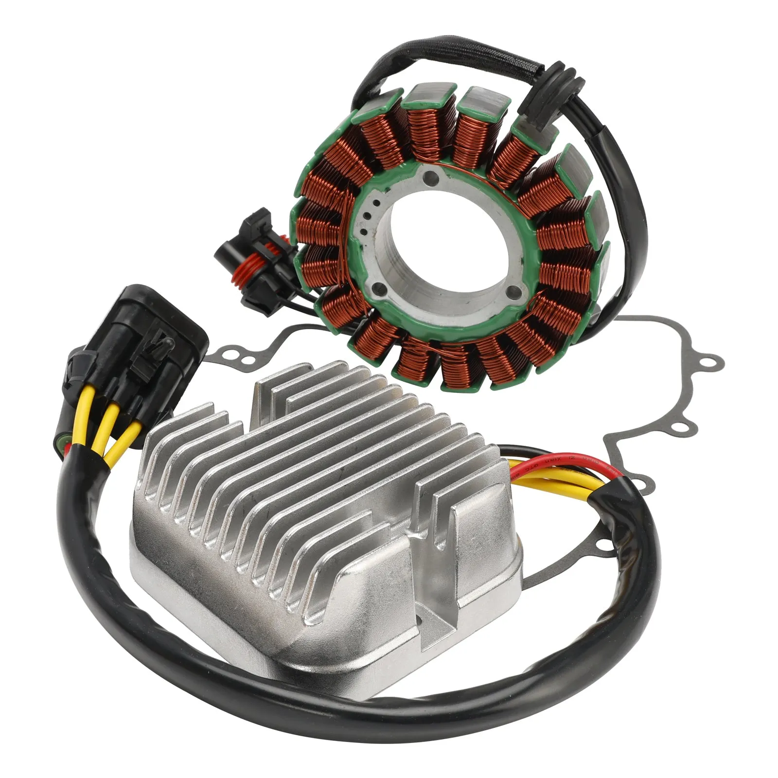 Aimant Bobine Stator + Régulateur de Tension + Joint d'Assemblage pour Polaris Ranger XP Crew 900 2013-2015
