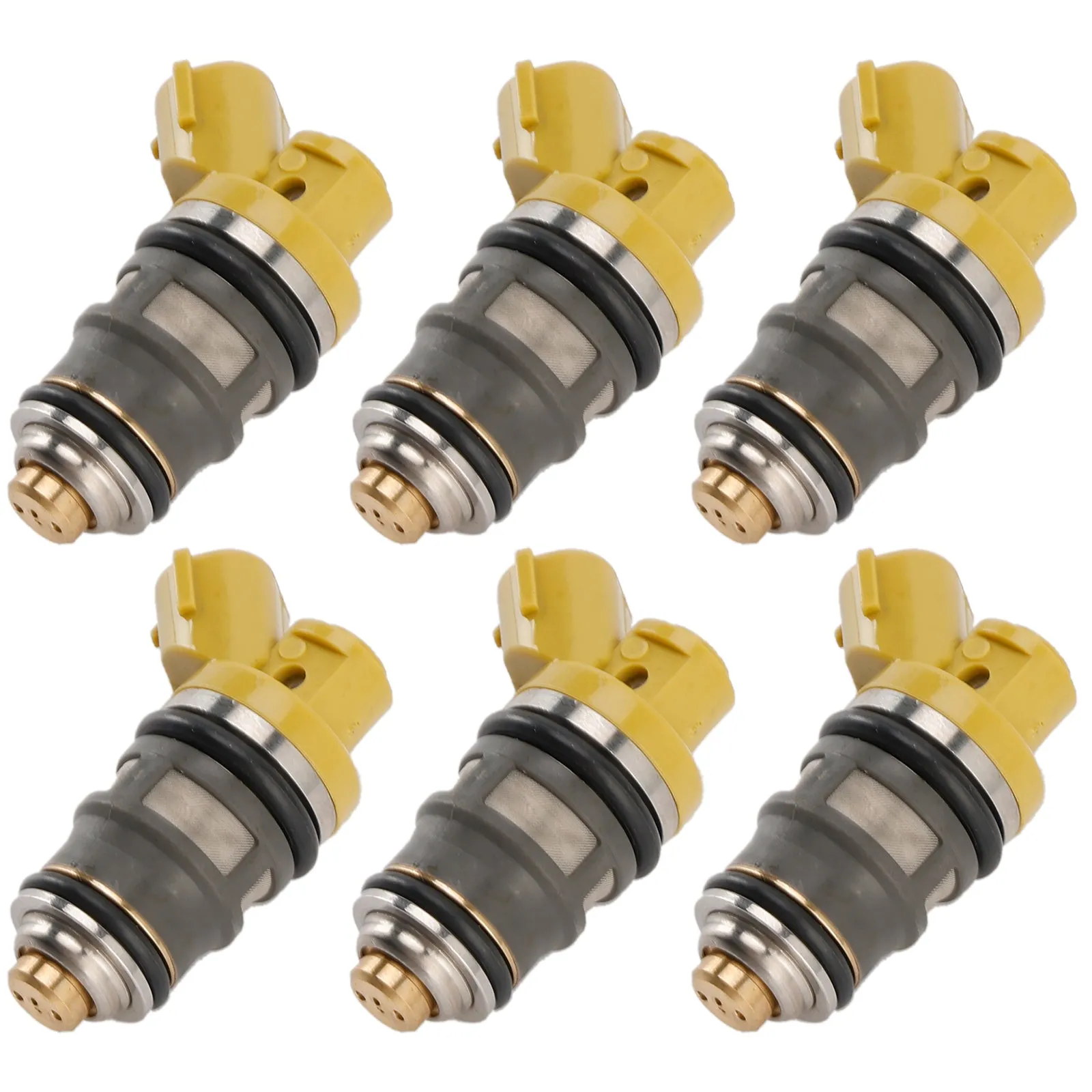 Injecteur de carburant 6 pièces 1001-87091 pour Denso 650CC pour Toyota Supra JZA80 2JZGTE 2JZ