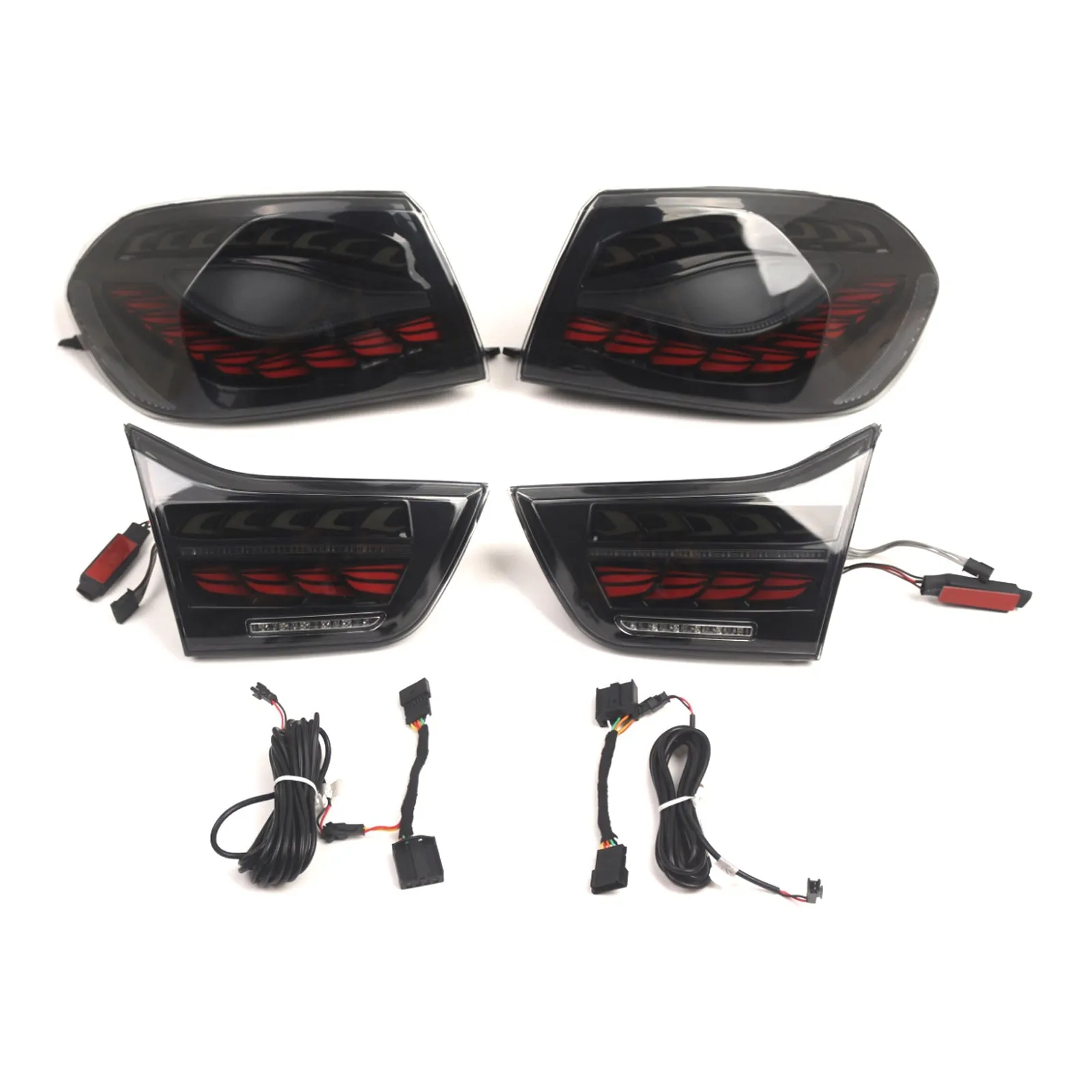 Ensemble de feux arrière à LED fumés L&R pour BMW 4 M4 GTS F32 F33 F82