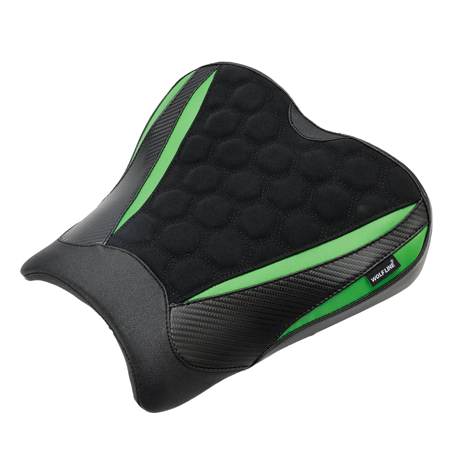 Siège conducteur avant Raider KAWASAKI Ninja ZX-4R ZX-4RR 2023, coussin en polyuréthane vert