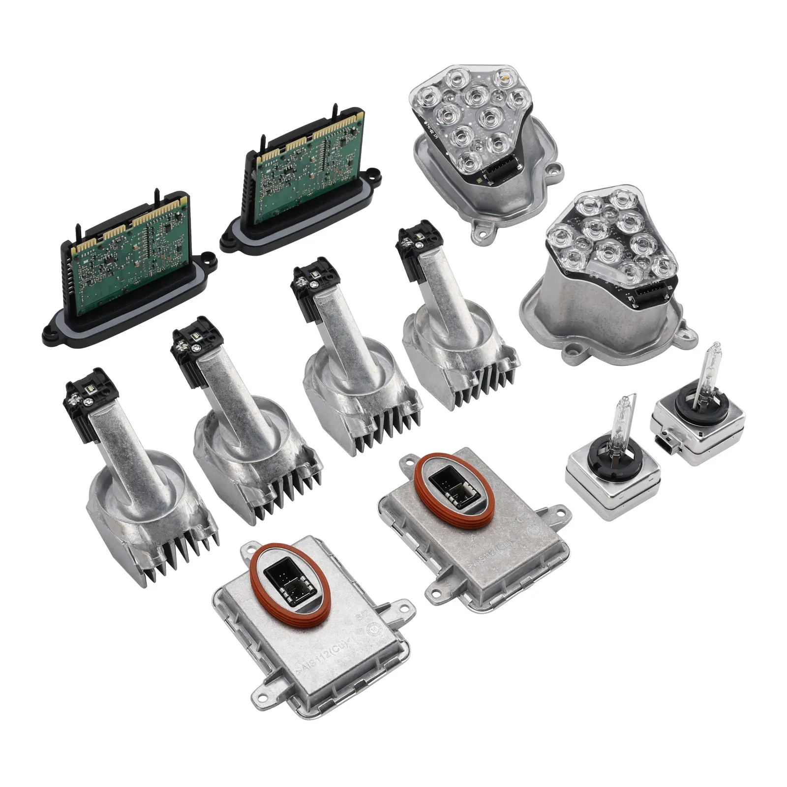 Module d'alimentation gauche et droit pour phares LED AHL 63117316217 130732946100 pour BMW 528i 2011-2013 (12 pièces)
