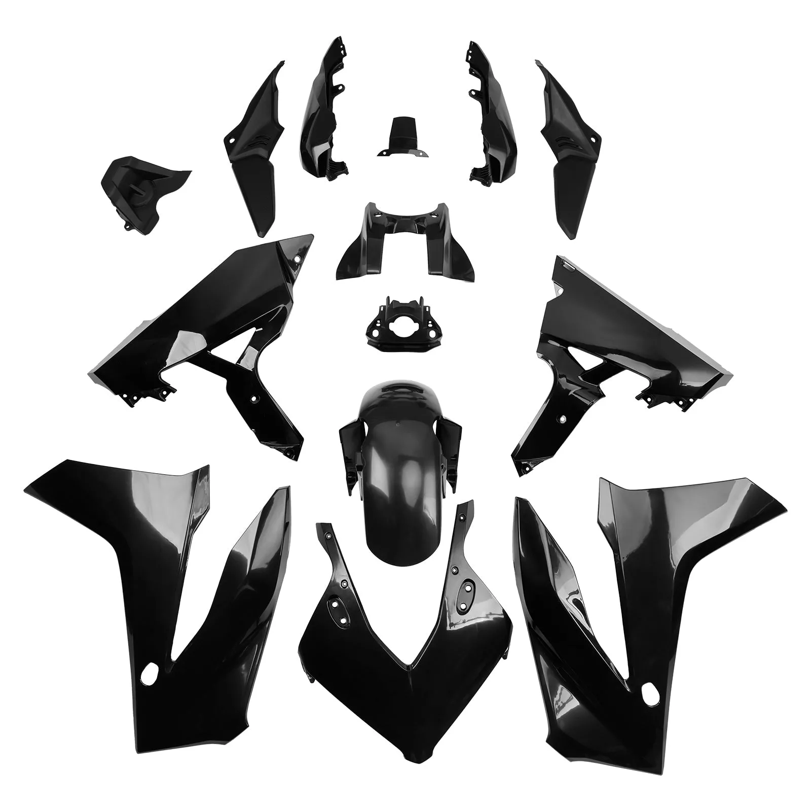 Carénage de carrosserie injection non peint pour Honda CBR650R 2024-2025