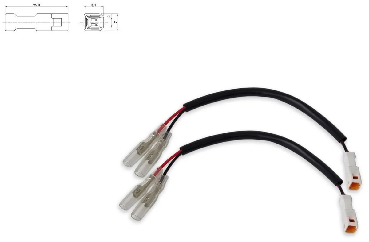 Kit cablaggio frecce CNC Racing per Ducati Desert X 22-25