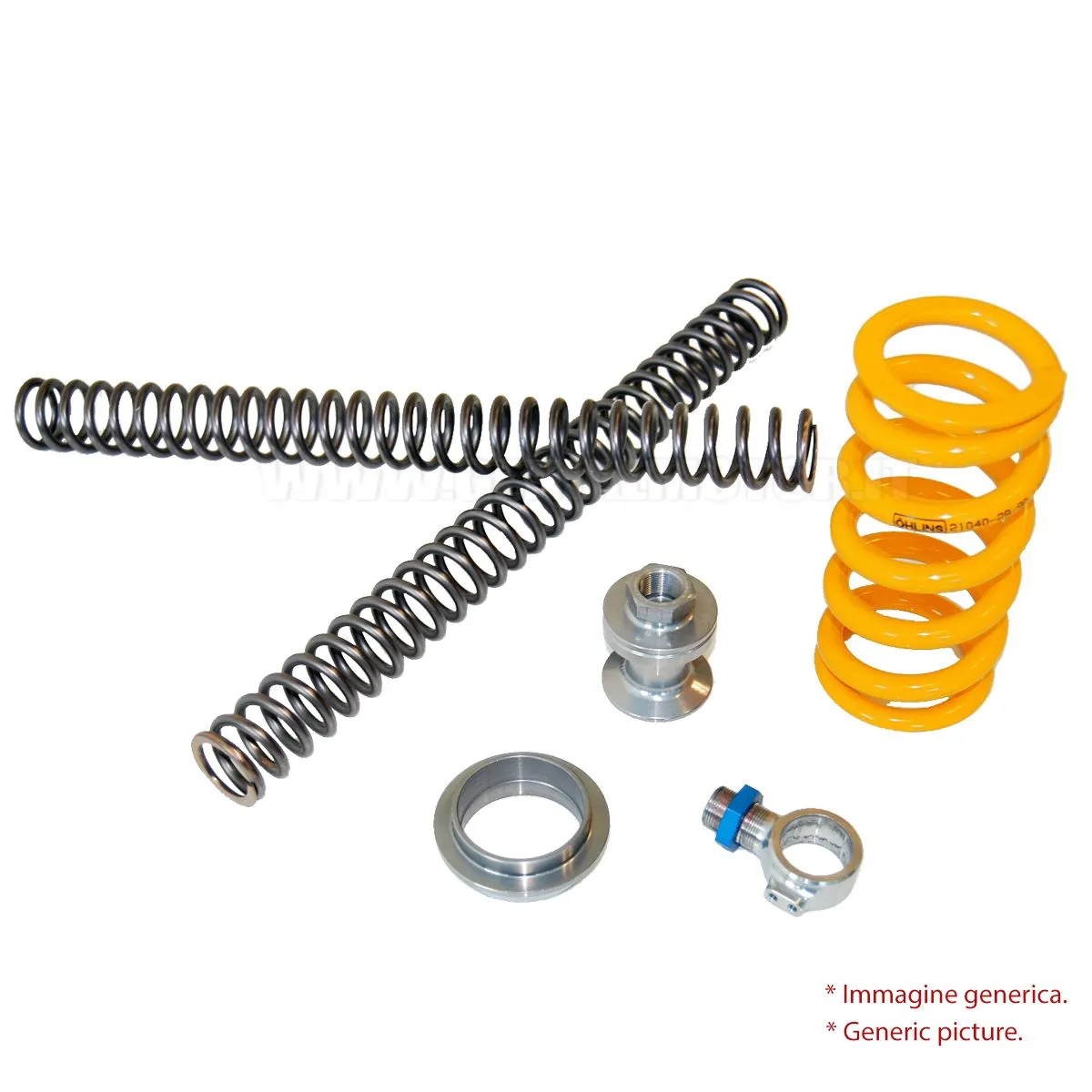 Kit Modifica Mono E Molle Forcella Andreani Per Ducati Multistrada 1200 S 2010 > 2012-410/D02-274258